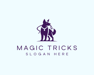 Tricks - Dog Leash Training logo design