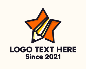 Grade School - Learning Star Pencil logo design