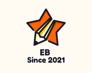 Education - Learning Star Pencil logo design