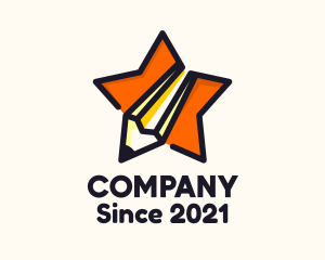 Education - Learning Star Pencil logo design