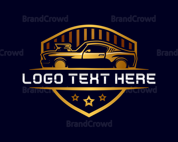 Car Racing Driver Logo