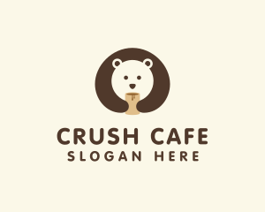 Bear Coffee Cafe logo design