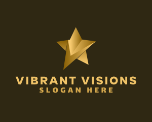 Personality - Premium Star Letter V logo design