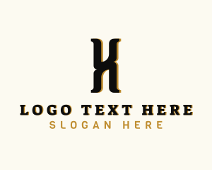 High Fashion - Vintage Fashion Couture logo design