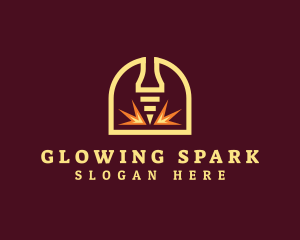 Industrial Laser Machine logo design