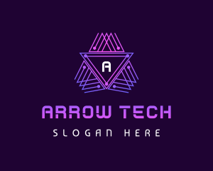 Digital Triangle Technology logo design