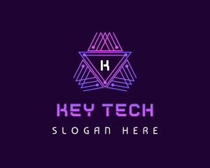 Digital Triangle Technology logo design