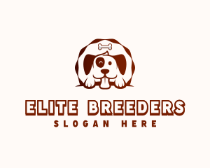 Puppy Veterinarian Shelter logo design