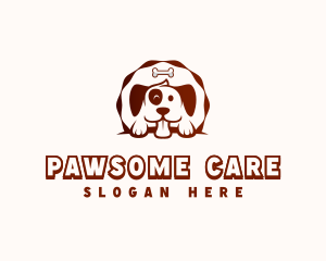 Veterinarian - Puppy Veterinarian Shelter logo design