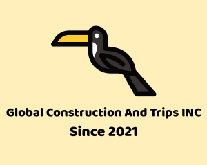 Amazon - Perched Toucan Bird logo design