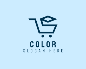 Shopping Cart Grocery Logo