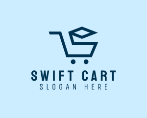 Shopping Cart Grocery logo design