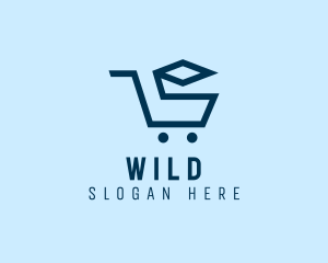 Retail - Shopping Cart Grocery logo design