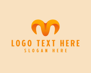 Stroke - Creative Playful Jelly Letter M logo design