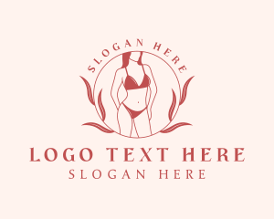 Natural Female Bikini Logo