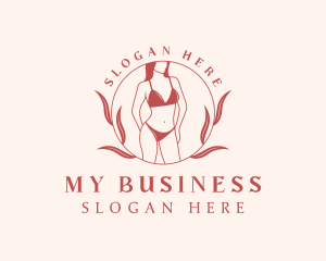 Natural Female Bikini Logo