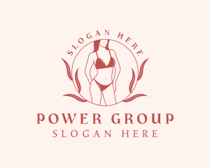 Natural Female Bikini Logo