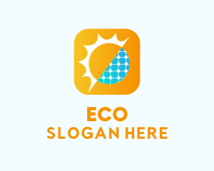 Solar Technology Sustainability  Logo