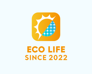 Sustainability - Solar Technology Sustainability logo design