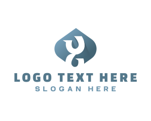 Startup - Media Multimedia Letter Y logo design