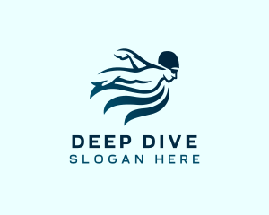 Dive - Swimming Water Sports logo design