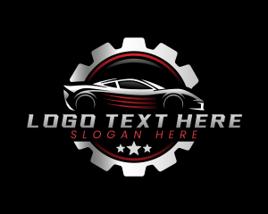 Gear - Racing Automotive Car logo design
