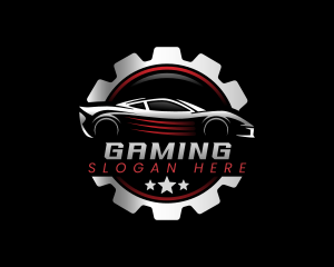 Driving - Racing Automotive Car logo design