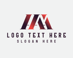 Business - Modern Business Letter A logo design