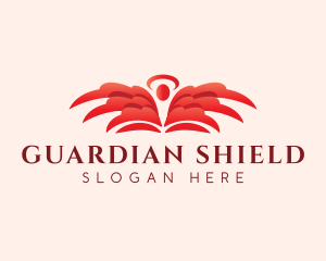 Guardian - Guardian Angel Wings logo design