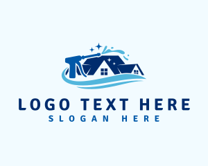 Hygiene - Power Wash Clean Roofing logo design