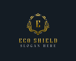 Regal Shield Crown logo design