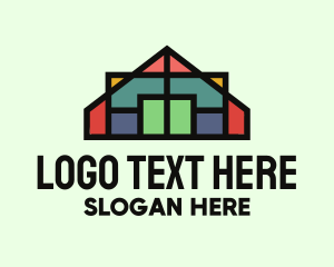 Neighbor - Home Property Mosaic logo design