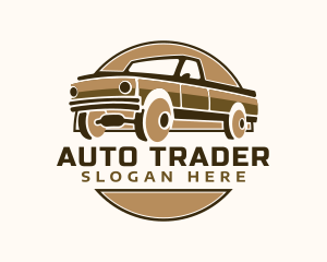 Dealer - Pickup Truck Badge logo design