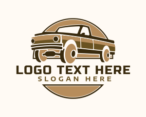 Pickup Truck Badge Logo