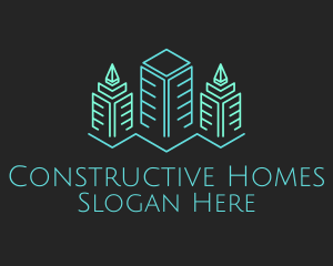 Building - Real Estate Buildings logo design