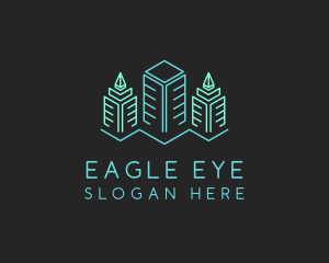 Real Estate Buildings logo design