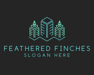 Real Estate Buildings logo design