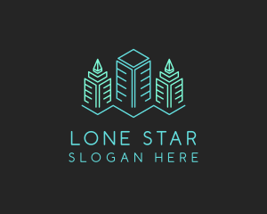 Real Estate Buildings logo design