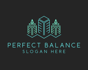 Symmetry - Real Estate Buildings logo design