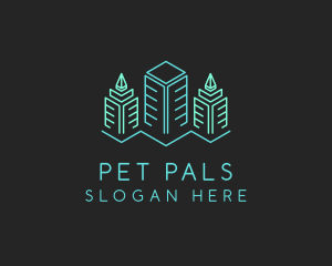 Real Estate Buildings logo design