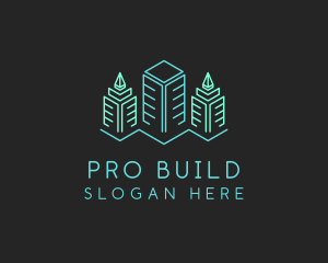 Real Estate Buildings logo design