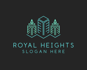 Real Estate Buildings logo design