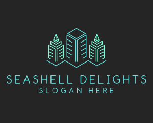 Real Estate Buildings logo design