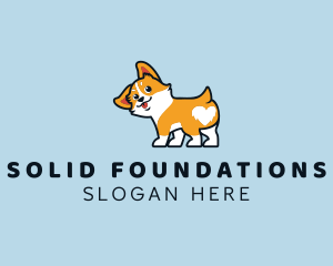 Heart - Corgi Heart Pet logo design