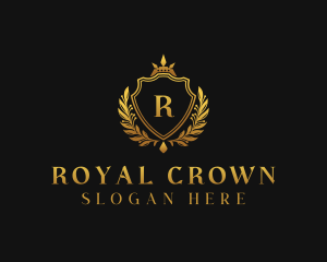 Royal Wreath Academy logo design