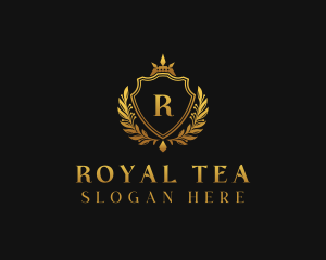 Royal Wreath Academy logo design