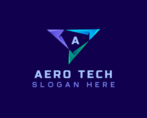 Arrow Logistics Tech logo design