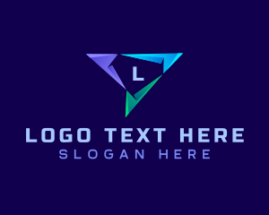 Logistics - Arrow Logistics Tech logo design
