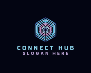 Digital Web Cube logo design