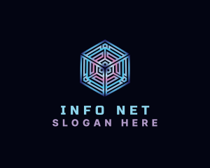 Digital Web Cube logo design